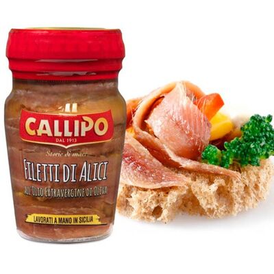 Callipo Anchovy fillets in EVO oil (150 g)