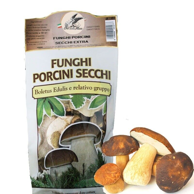 Funghi porcini secchi Calabresi - Made in Italy