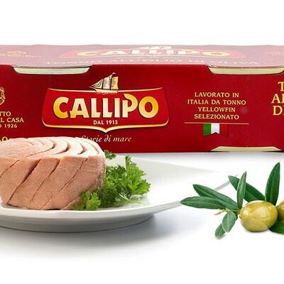 Thon Calipo Calabrese g.160x2 à l'huile d'olive