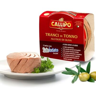 Callipo Thunfischscheiben g.160 in Olivenöl im Glas - Made in Italy