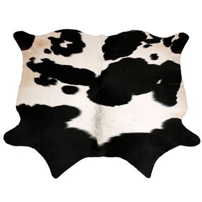 Cowhide Rug Cowhide Skin Natural Leather Black & White Area Rug Animal print-2390