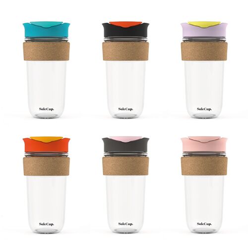 SoleCup Large Travel Mug 18oz Cork - 24 Piece Bundle