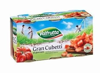 Tomates Gran Cubetti Valfrutta Gr 400 X 3