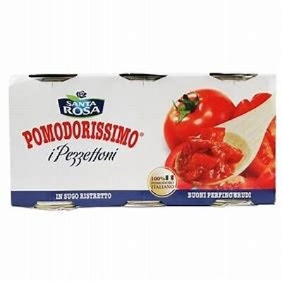 Pomodori in pezzettoni Santa Rosa Gr 400 X 3