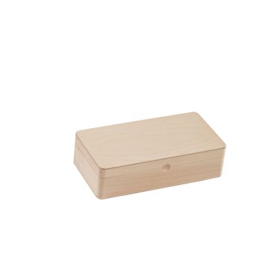 Maple pencil box - natural lid