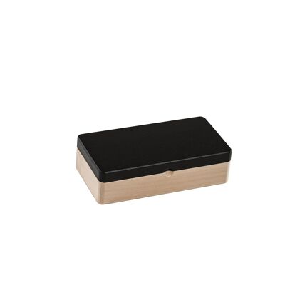 Maple pencil case - black lid