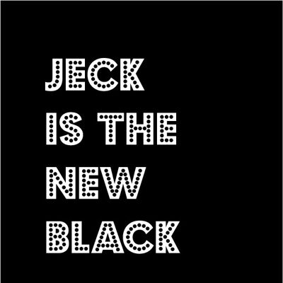 Postcard - Jeck is the new black