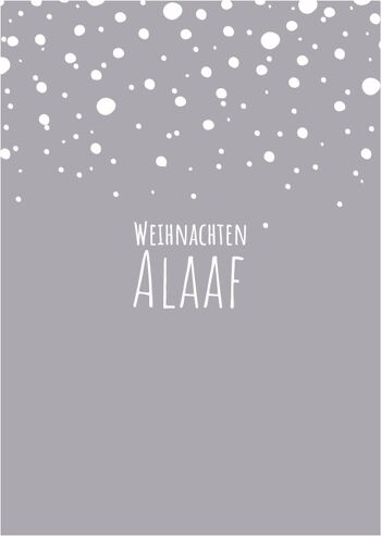 Carte postale - Alaaf de Noël