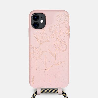 Coque pour iPhone 11 Eco Lace Flowers