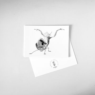 Praying Mantis Postcard