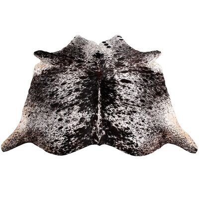 Cowhide Rug Cowhide Skin Natural Leather Tri Colour Area Rug Animal print-2397