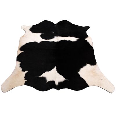 Cowhide Rug Cowhide Skin Natural Leather Black & White Area Rug Animal print-2398