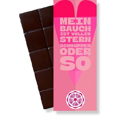 SweetGreets Bio-Schokolade  "Sternschnuppen"