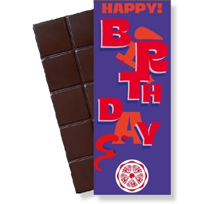 SweetGreets Organic Chocolate "Happy Birthday"