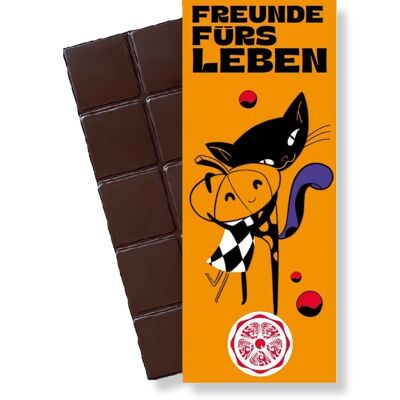 SweetGreets Bio-Schokolade  "Freunde fürs Leben"