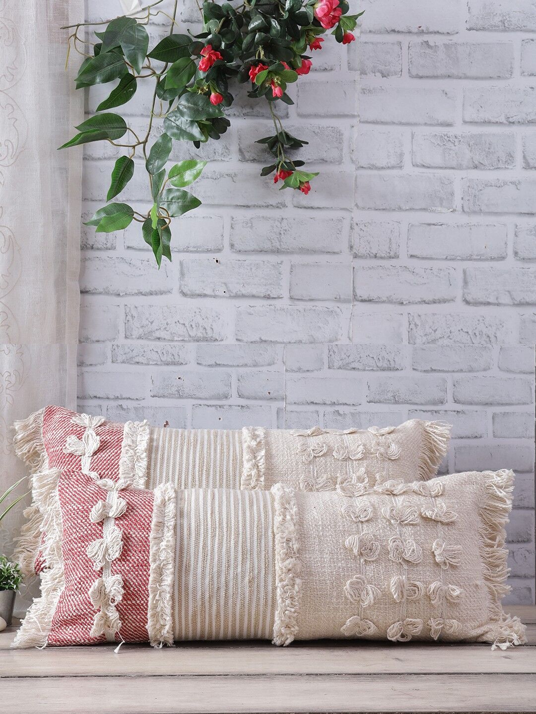 Fodera per cuscino in cotone decorativo lombare