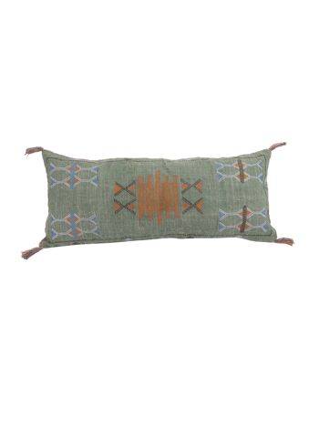 Housse de coussin en lin inspiré de la soie de cactus 53 3