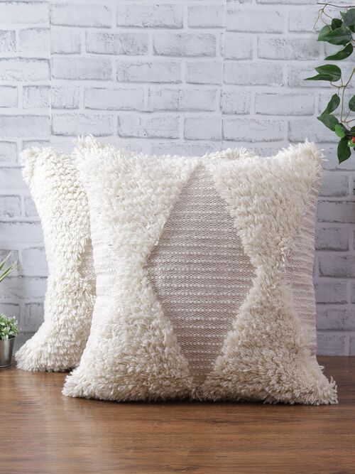 Handwoven Square Cushion Cover