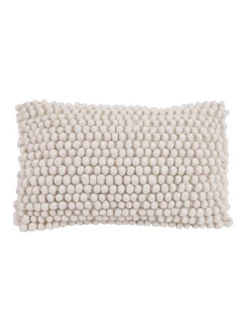 Housse de coussin lombaire en laine naturelle 3