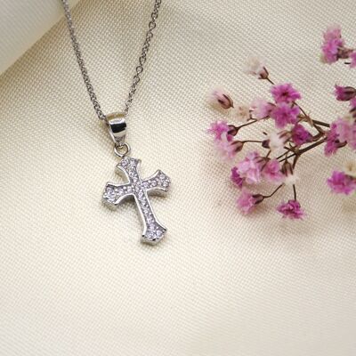 Collier Fiori argent 925 rhodié