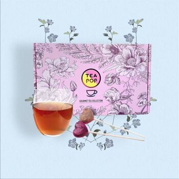 Coffret cadeau Tea-Pop, boîte élégante avec 18 délicieux Tea-Pops 6