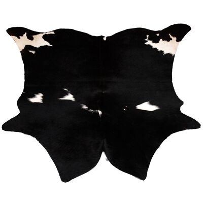 Cowhide Rug Cowhide Skin Natural Leather Black & White Area Rug Animal print-2401