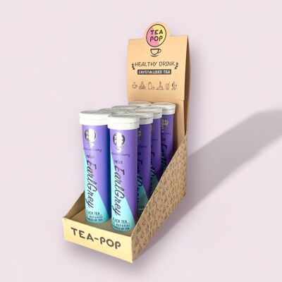 Earl Grey Tea-Pop, Té cristalizado 100% natural