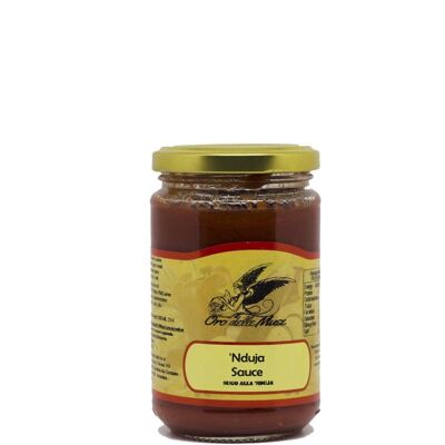 Sauce Calabraise 'Nduja prête à l'emploi 314 ml fabriquée en Italie