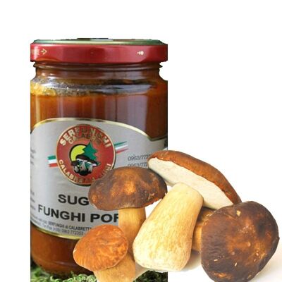 Sauce with Calabrian porcini mushrooms in olive oil ml 314