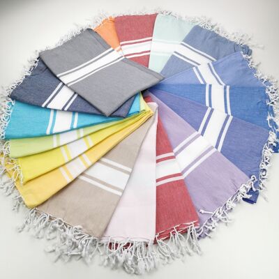 Beach towel fouta Sea