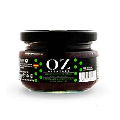 Pate of black olives from Aragon, organic, Oleazara