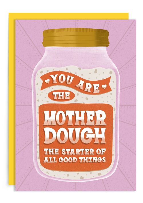 Mother Dough | Mother's Day Card | Hand Lettered Card