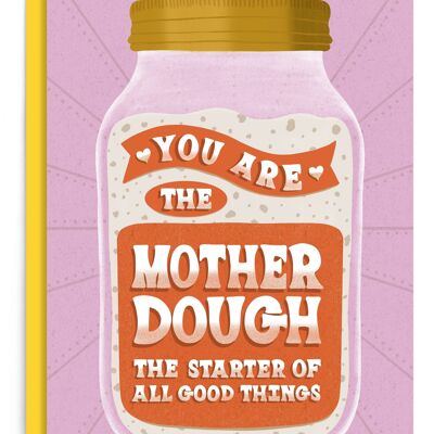 Mother Dough | Mother's Day Card | Hand Lettered Card
