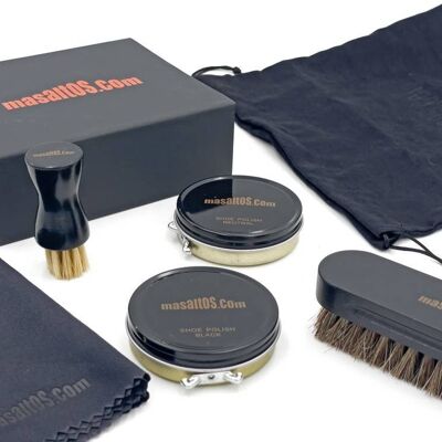 kit d'entretien des chaussures