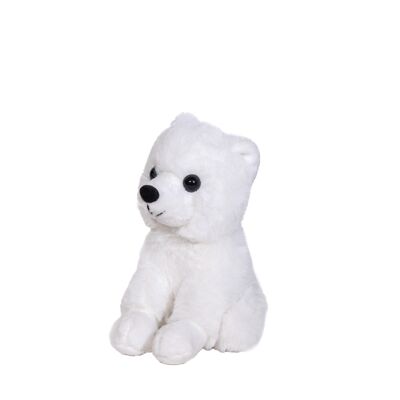 Peluche orso polare 15cm