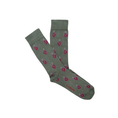 Golf Bags Women full jacquard sock in organic fabric