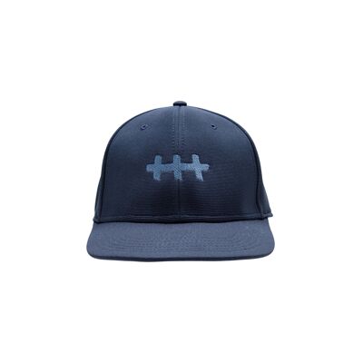 Carparck Cap Navy Unisex cap in environmentally friendly recycled fabrics