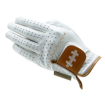 gant en cuir Cabretta haut de gamme pour femmes vintage