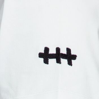 T-shirt Play to Win Homme, coloris blanc et tissu 100% coton biologique, 230 grs 4
