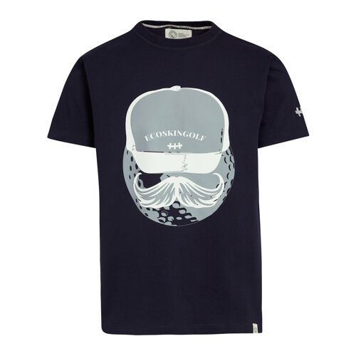 Camiseta Walrus Men color negro, manga corta en algodón orgánico 230 grs