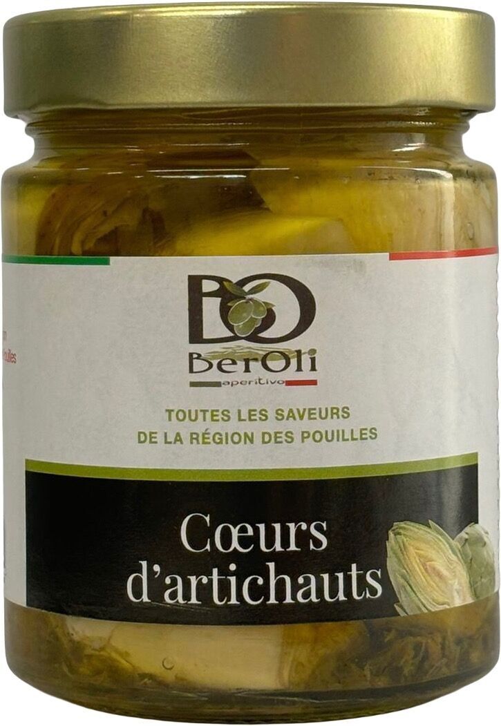 Cuore di carciofi marinati in olio di PUGLIA