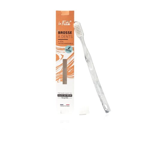 Brosse à dents Le Futé + 1 recharge - Medium