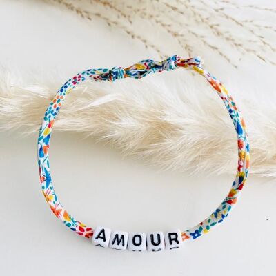 Bracciale Liberty Cord personalizzato