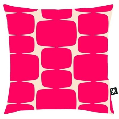 Housse de coussin ARNAGE MAGENTA | 50x50 | velours doux