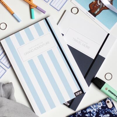 Bullet Journal / Dotted Notebook grande aventure et voyage plus (2 pcs)