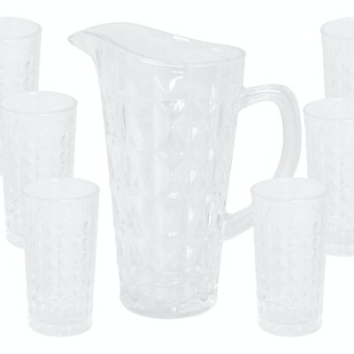 Ensemble de pots en verre