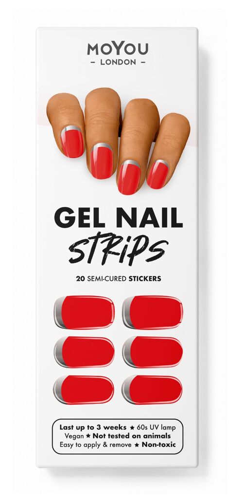 Gel Strips Semi-Cured Nail Wraps 99
