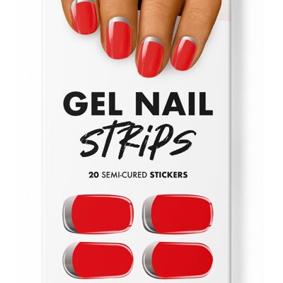 Gel Nagel Wraps, UV Gel Nagel Streifen, halbgehärtete Gel Nägel