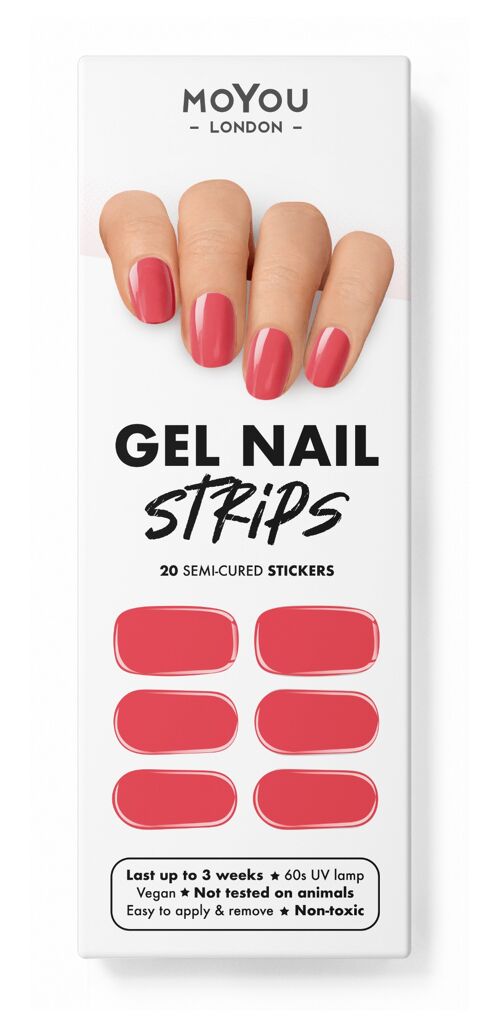 Gel Strips Semi-Cured Nail Wraps 93
