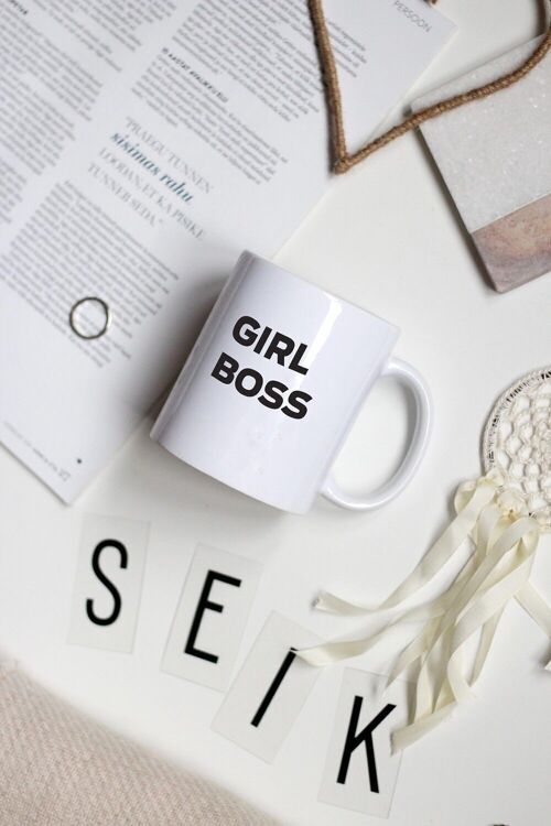 Design mug - girl boss